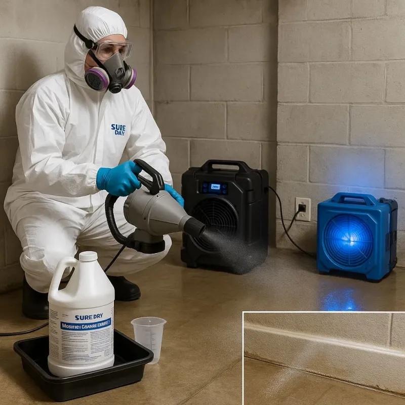 Sanitization and Odor Removal process in Plymouth, IN